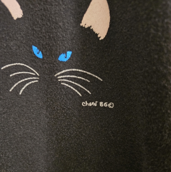 Vintage Black Cat Sweater - Picture 3 of 10